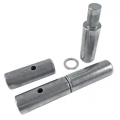 DUCASSE - Pomel 3/4" 95 mm Plateado 2 unidades