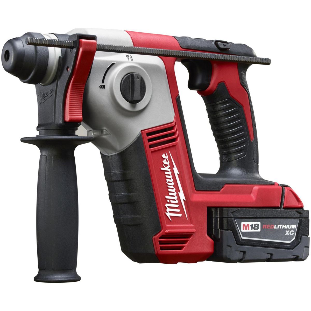 MILWAUKEE - Rotomartillo inalámbrico 12V 1.4 J + 2 baterías