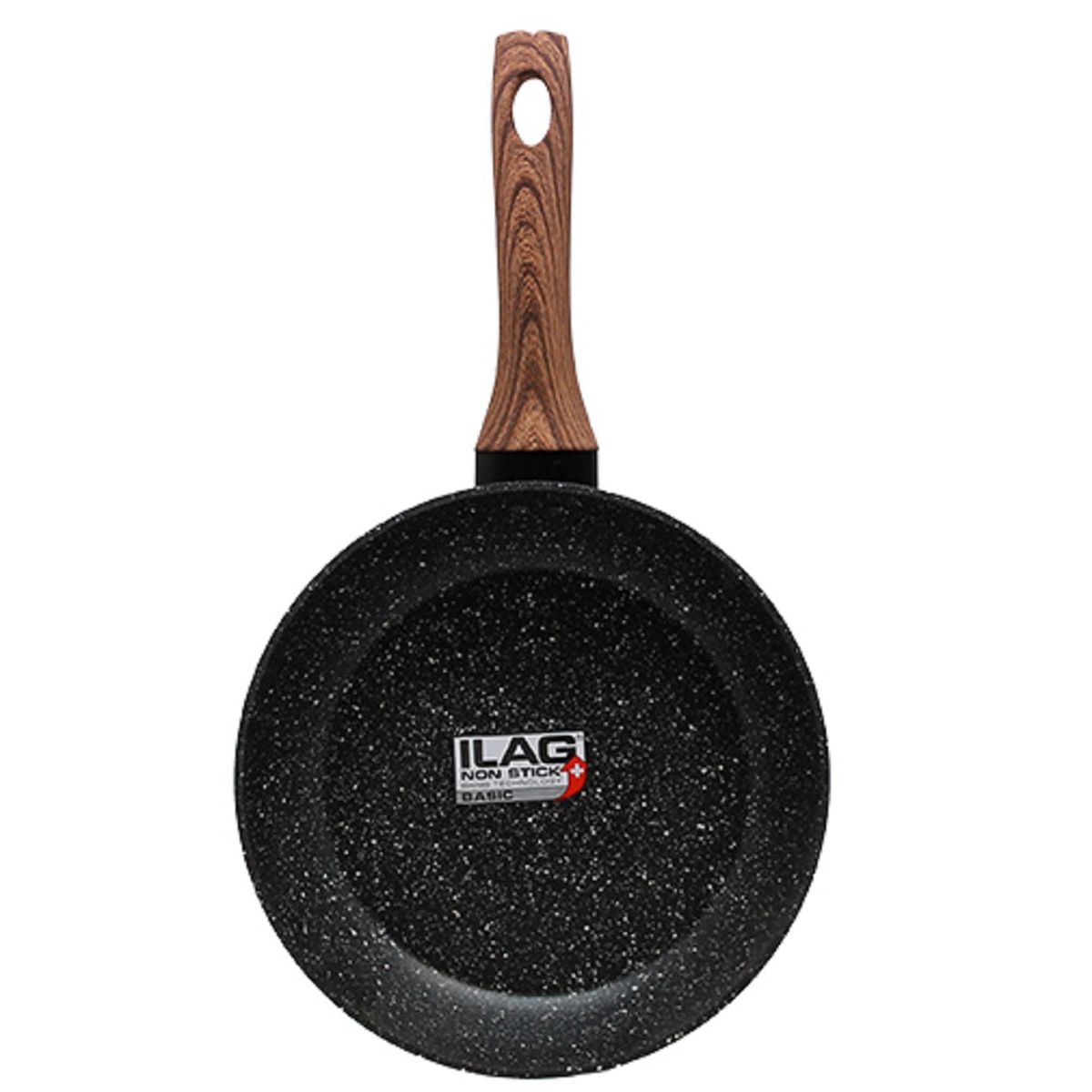 KEEP - Sartén 24 cm Aluminio Negro