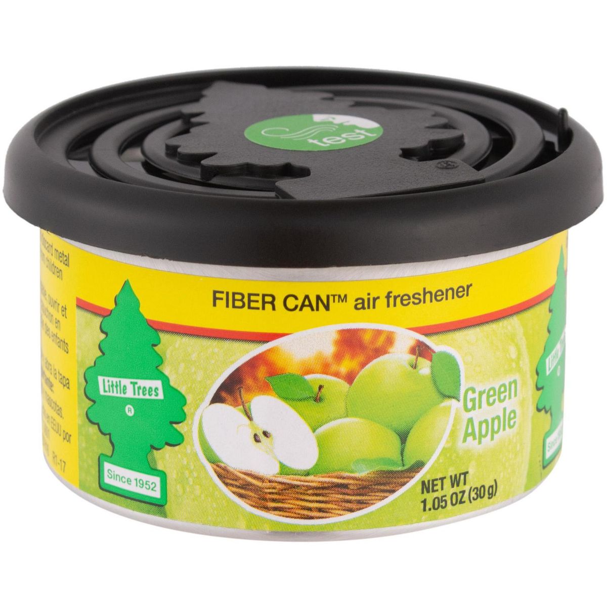 LITTLE TREES - Aromatizante Little Trees Lata Green Apple 30 G para Auto y Hogar