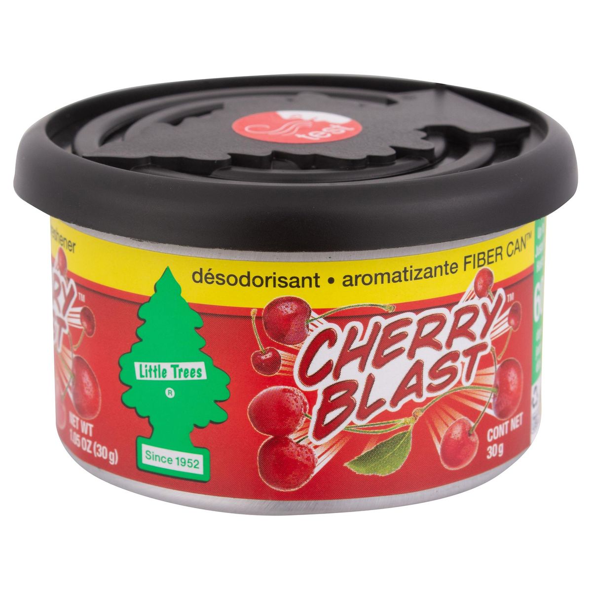 LITTLE TREES - Aromatizante Little Trees Cherry Blast Lata 30 Gr Aroma Cereza