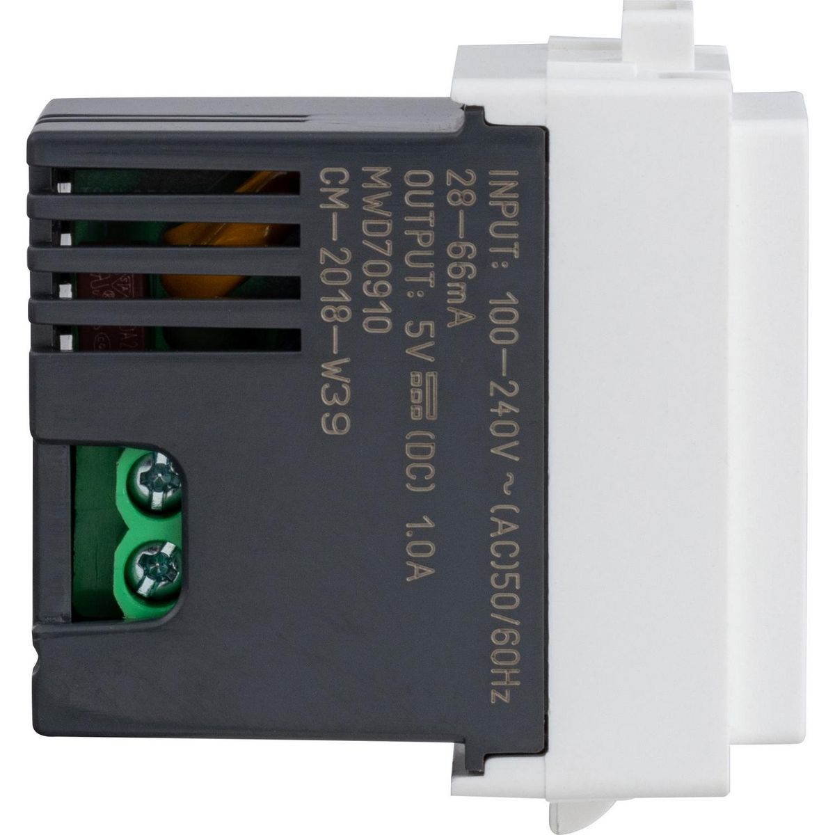 SCHNEIDER ELECTRIC - Módulo Toma Corriente Usb 1A 250V Genesis