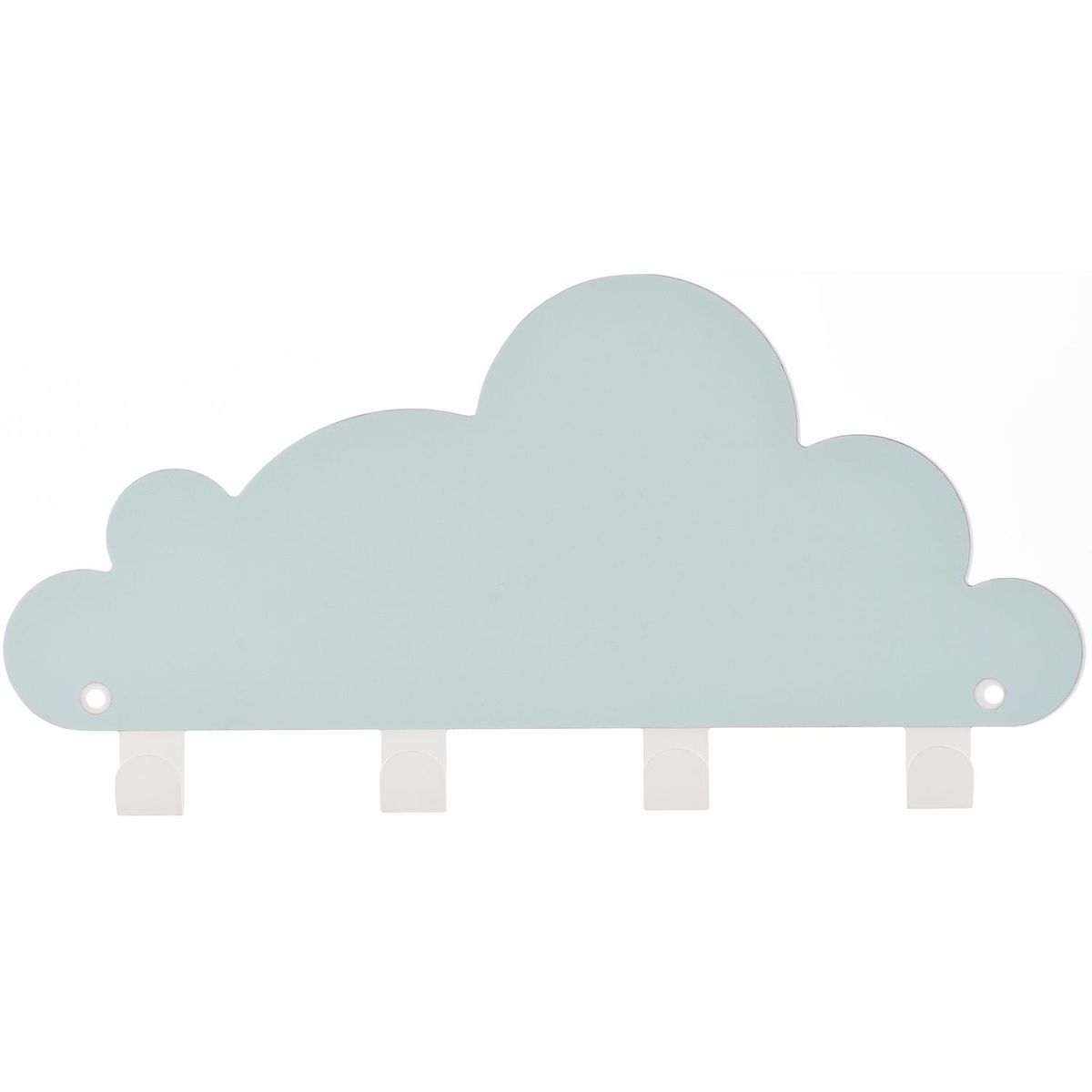 DUCASSE - Percha 4 Ganchos Nube Celeste