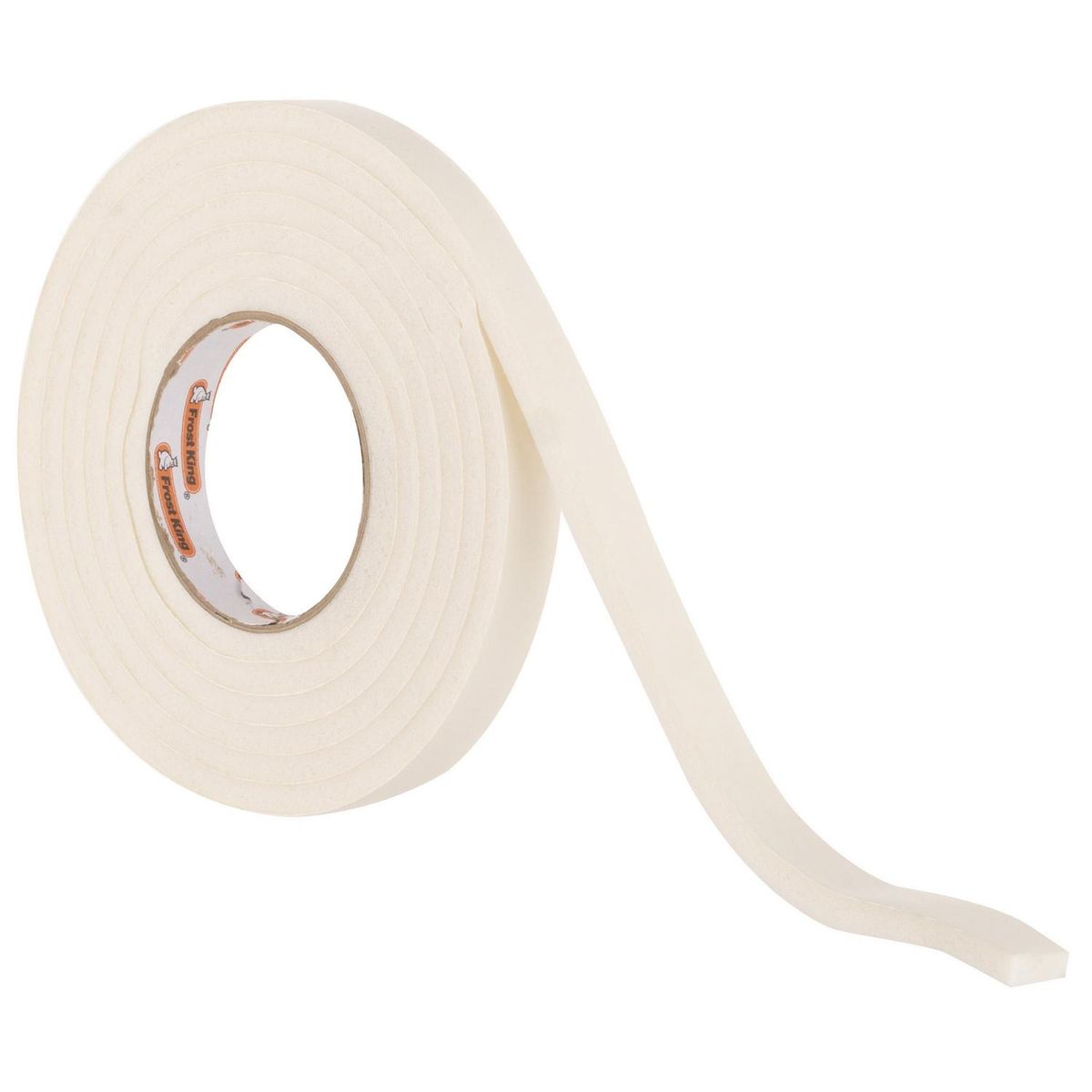 FIXSER - Burlete espuma goma blanco 19,05 x 7,9 mm