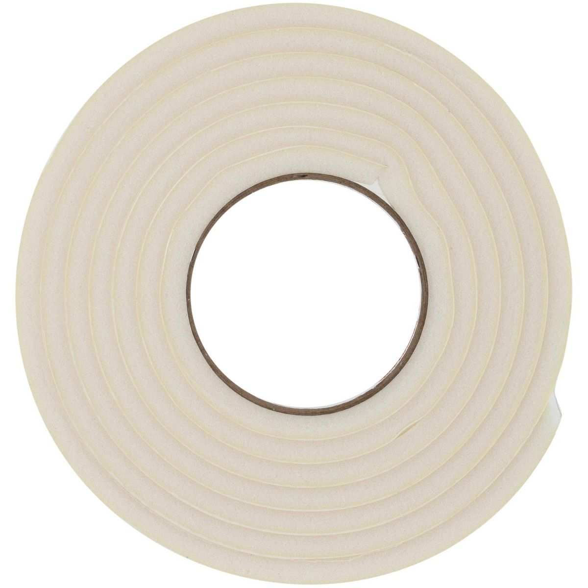 FIXSER - Burlete espuma goma blanco 9,5 mm x 7,9 mm