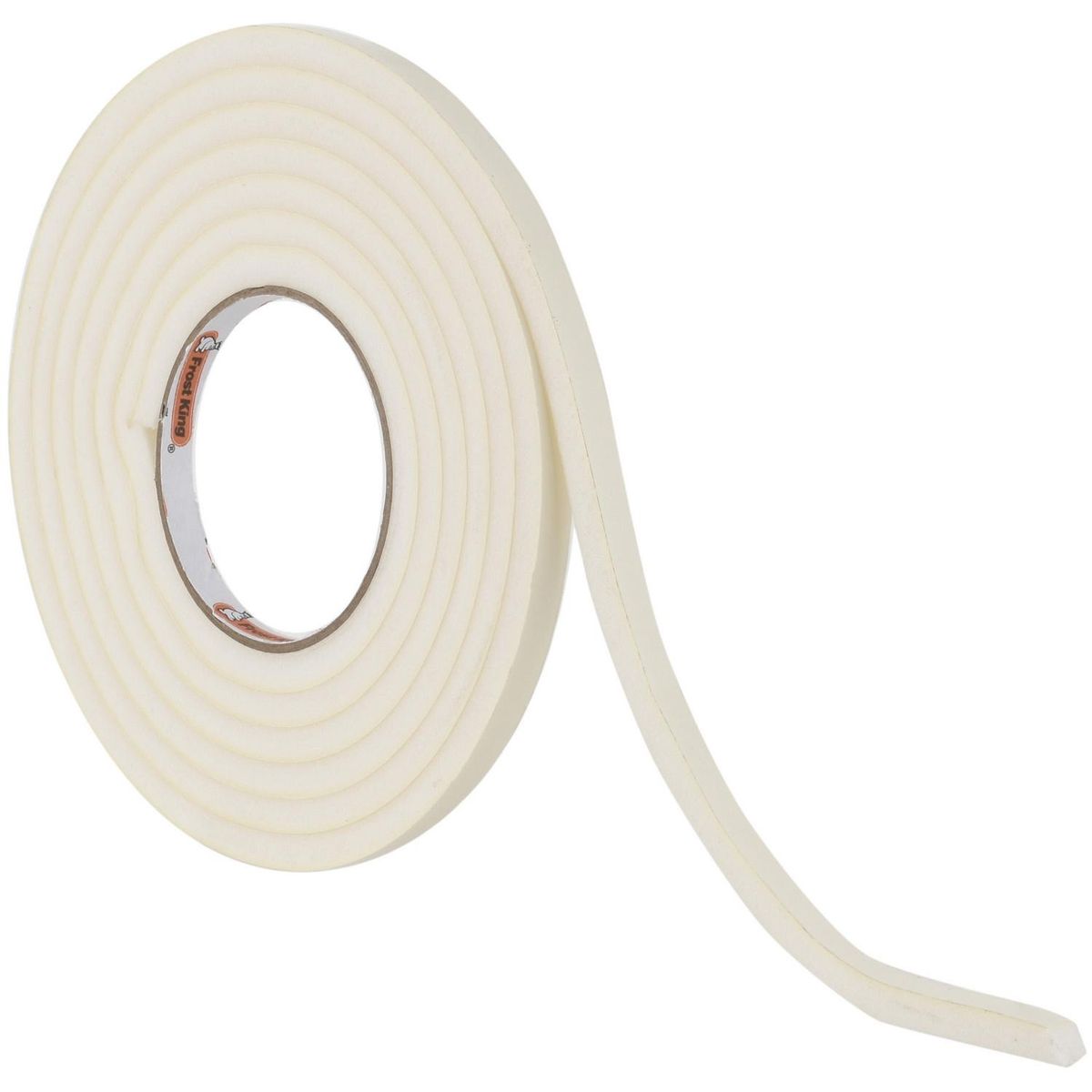 FIXSER - Burlete espuma goma blanco 9,5 mm x 7,9 mm