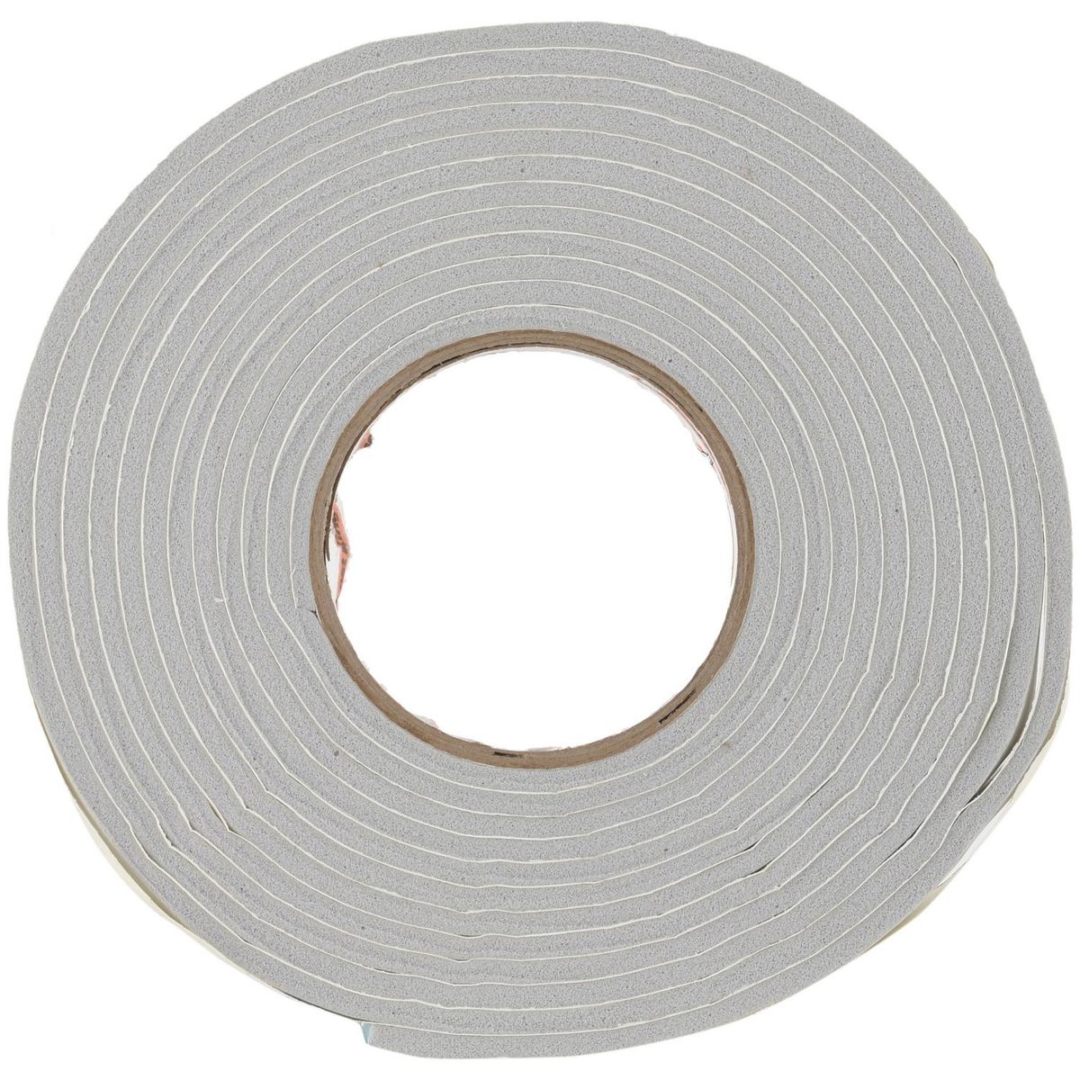 FIXSER - Burlete espuma vinílica gris 9,5 mm x 4,8 mm