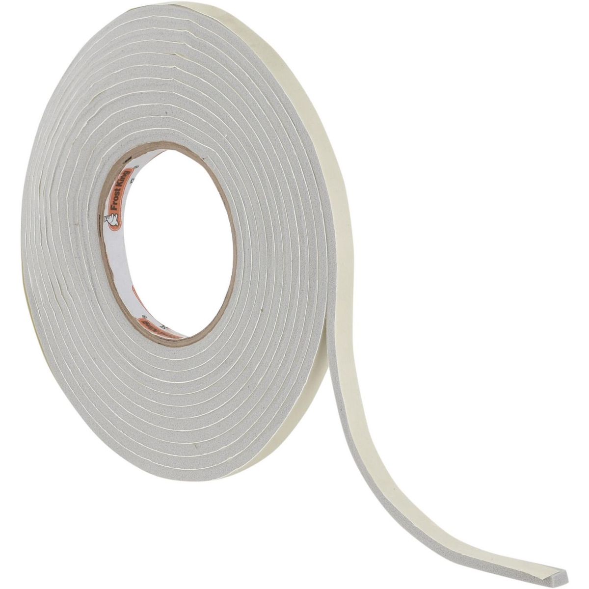 FIXSER - Burlete espuma vinílica gris 9,5 mm x 4,8 mm