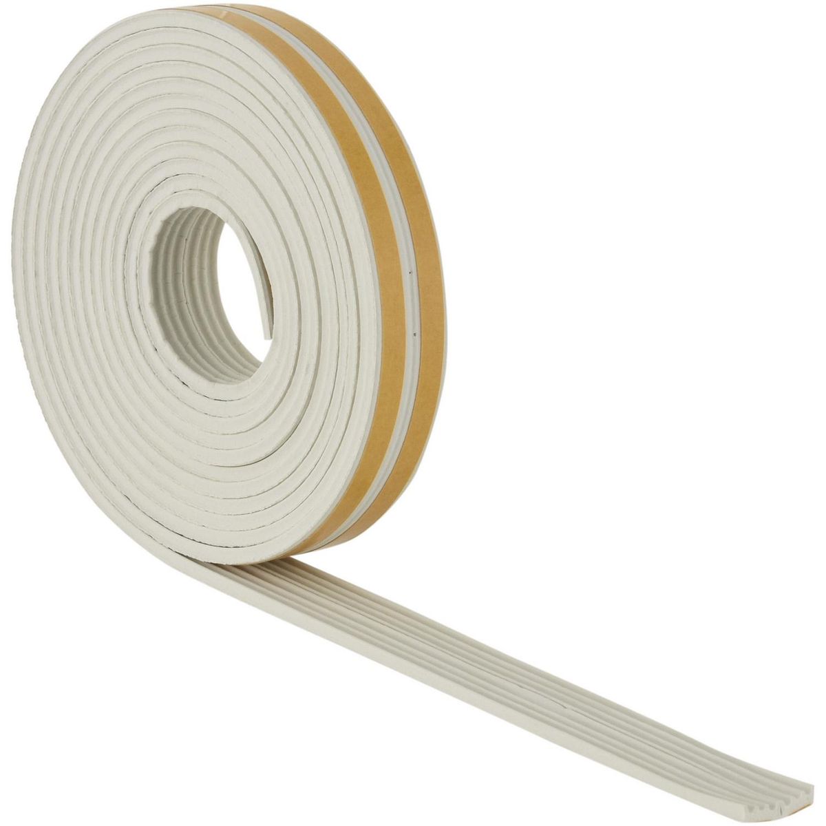 FIXSER - Caucho sintético estriado 9,5 mm x 3,2 mm blanco