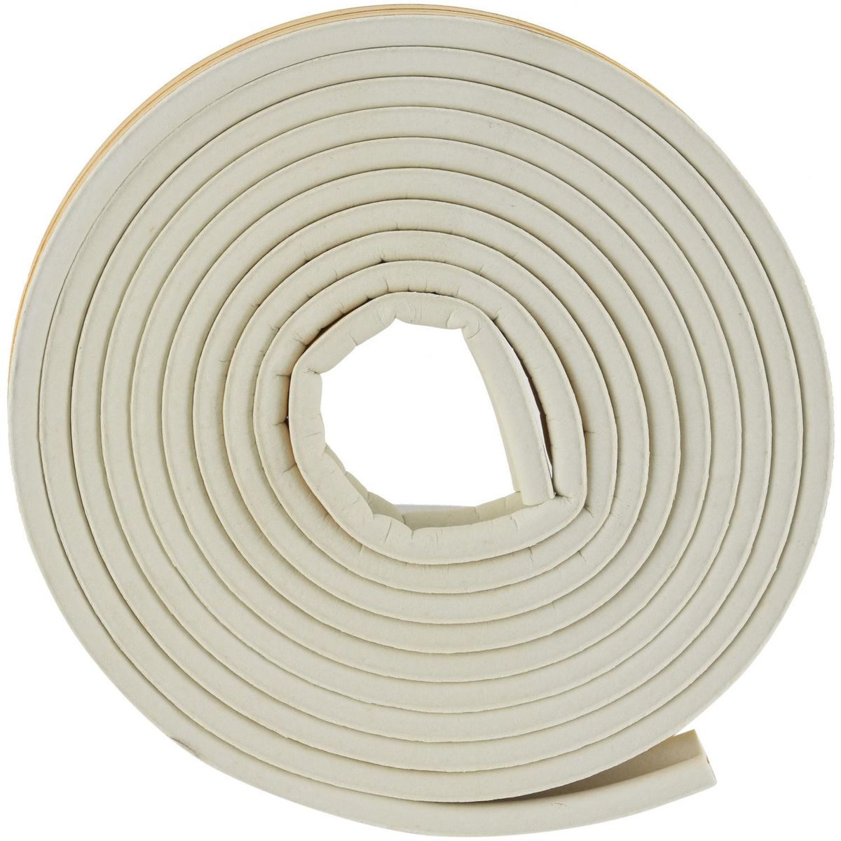 FIXSER - Caucho sintético perfil D 7,9 mm x 6,35 mm blanco