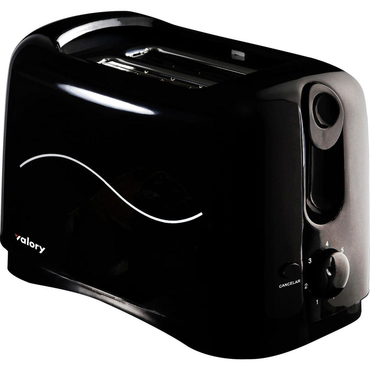 VALORY - Tostadora 2 rebanadas 750 W verde