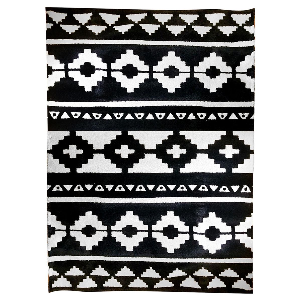 INTERFLOOR - Alfombra Alaska 120x170 cm Polipropileno Negro