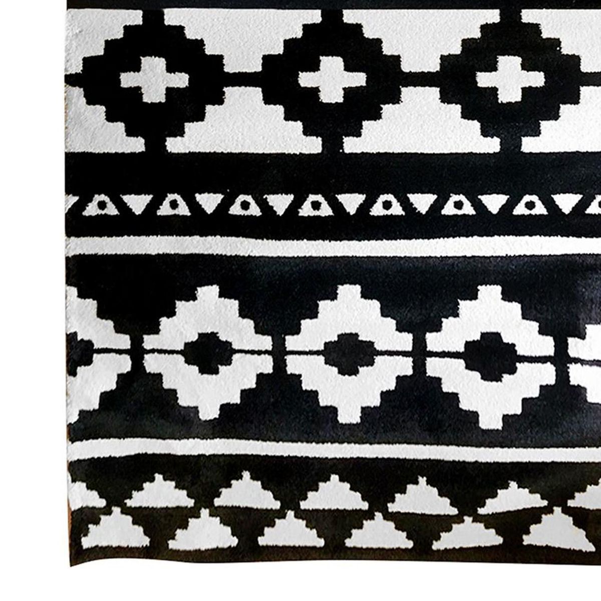 INTERFLOOR - Alfombra Alaska 120x170 cm Polipropileno Negro