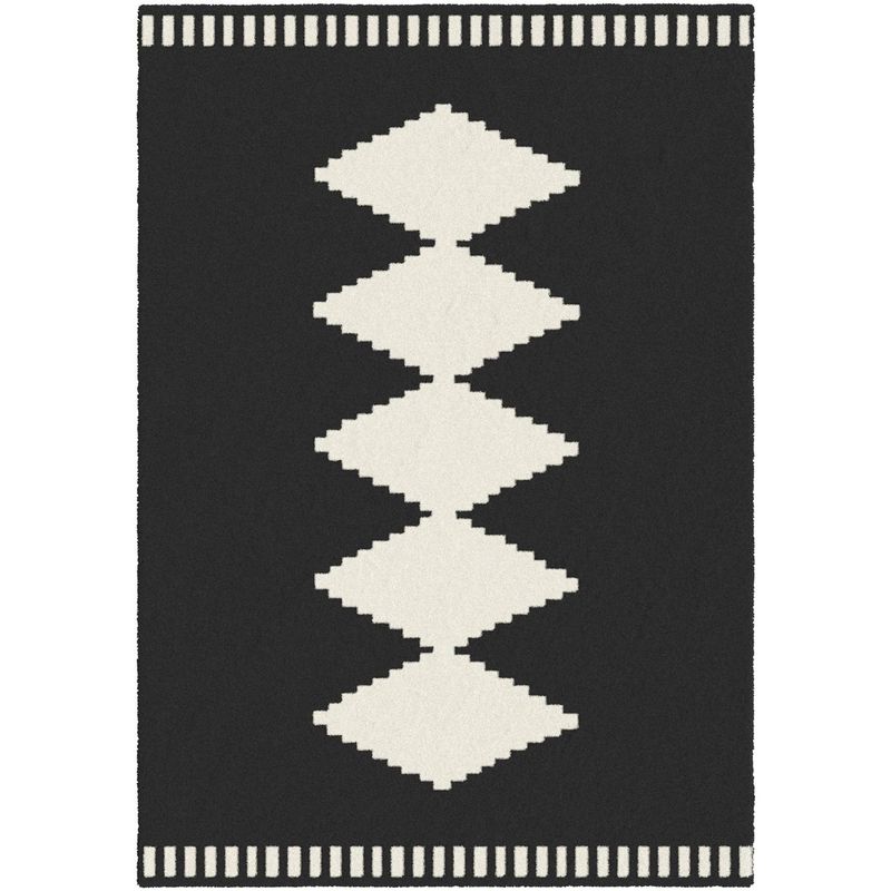 INTERFLOOR - Alfombra Alaska 120x170 cm Negro