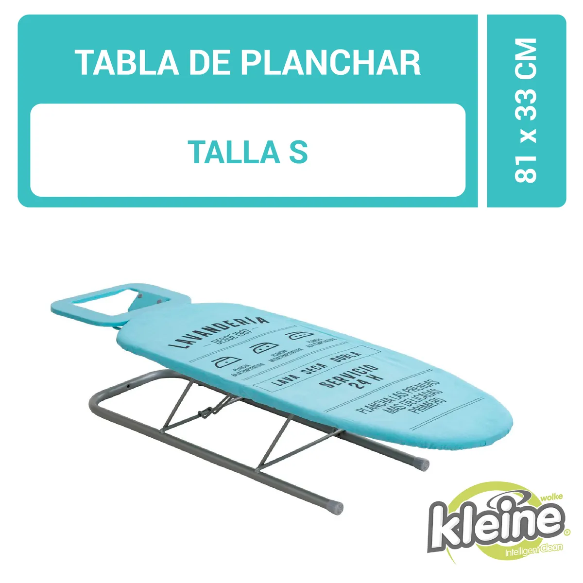 KLEINE WOLKE - Tabla planchar de mesa con apoya plancha 81x33 cm