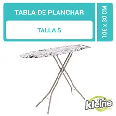KLEINE WOLKE - Tabla planchar con base letras 106x30 cm
