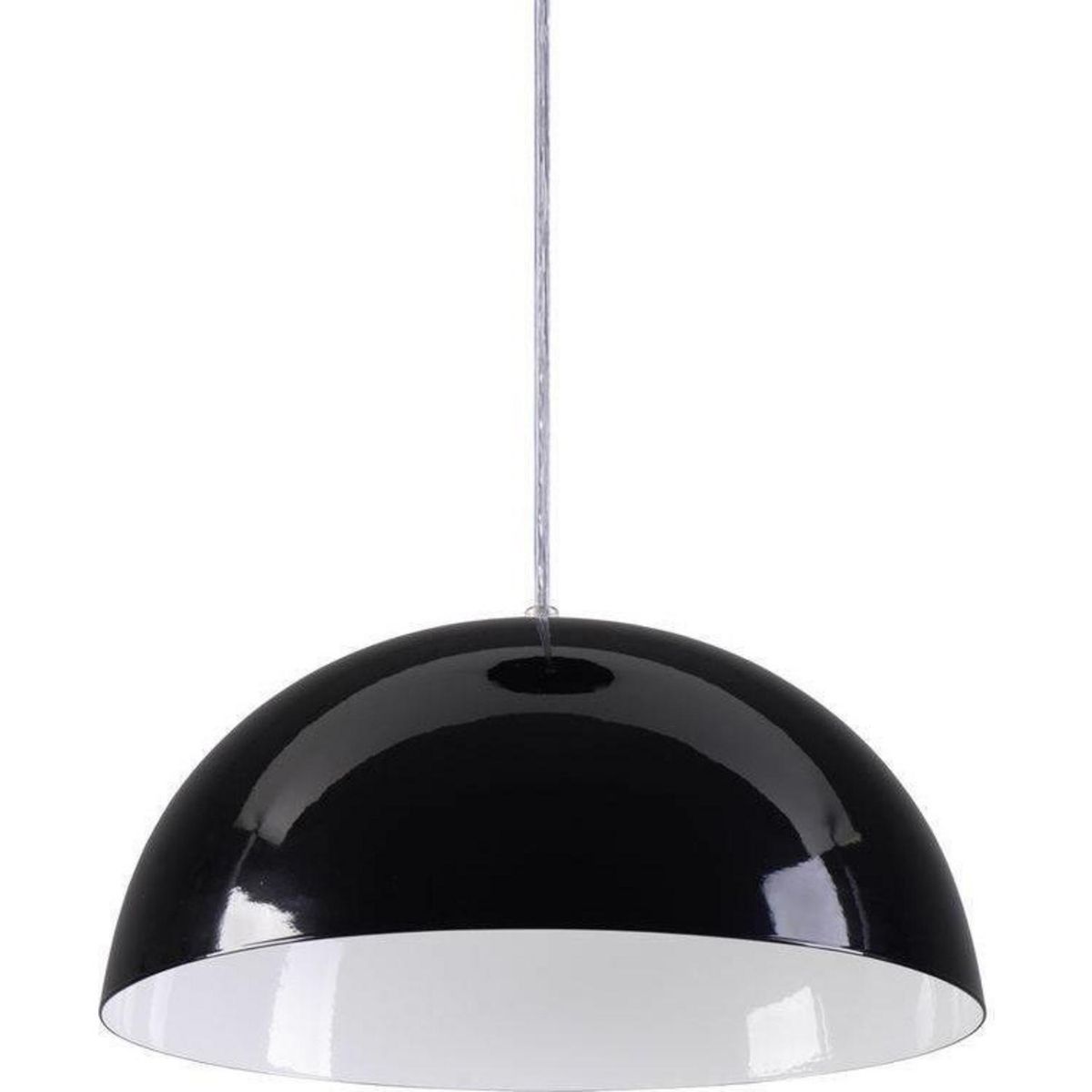 TEMPORA - Lámpara Colgante Redonda Metal Blanco