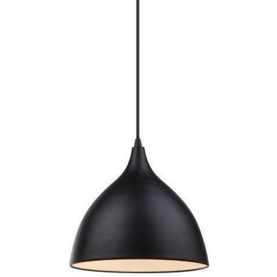 Lmpara de colgar Metal Trompeta Negro