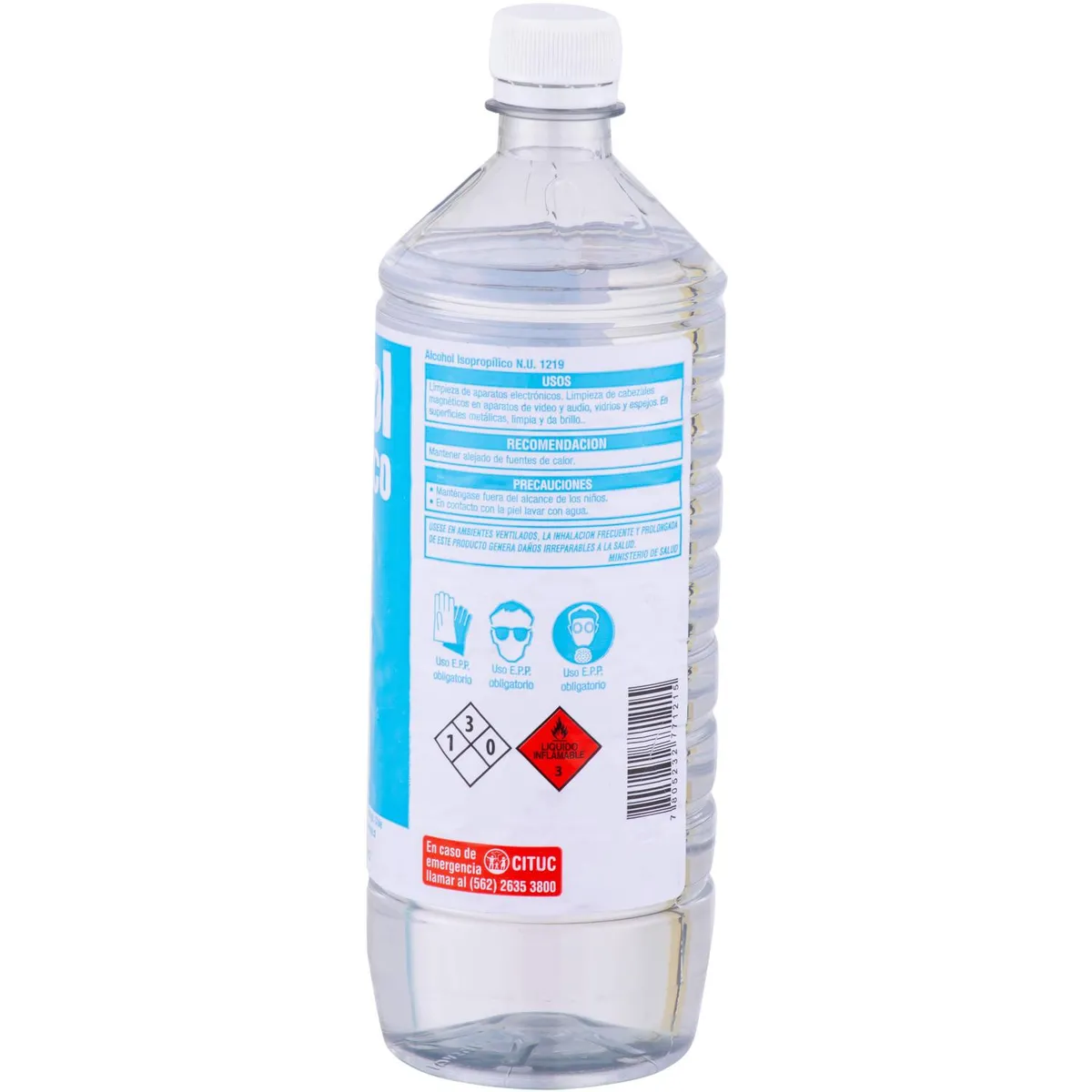 QUIMICA UNIVERSAL - Alcohol isopropilico 1 lt