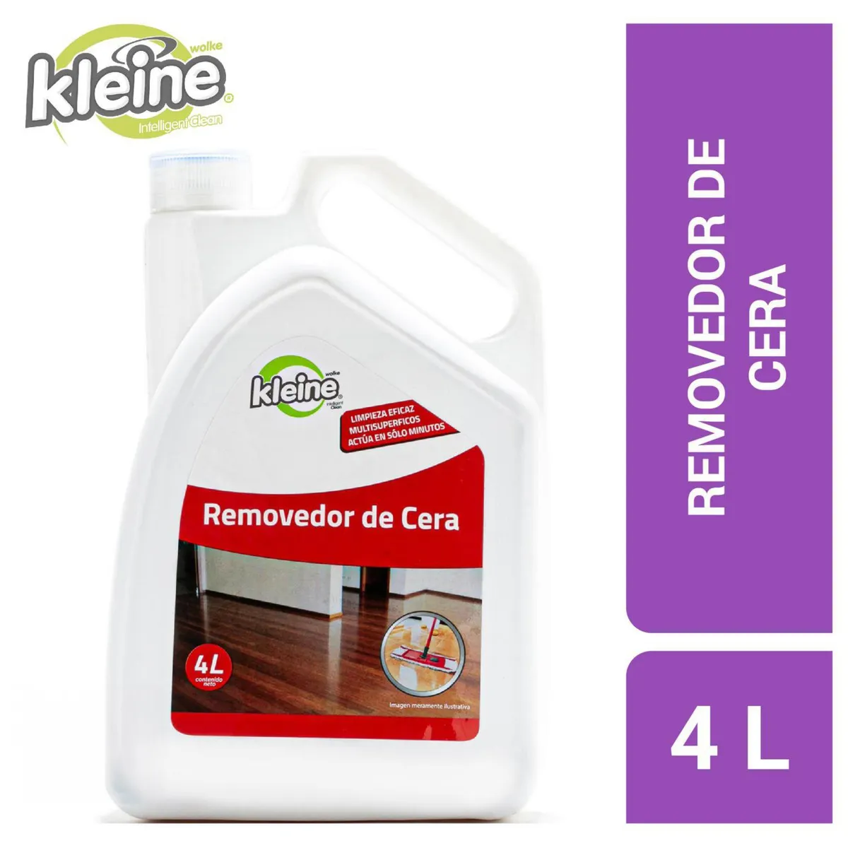 KLEINE WOLKE - Removedor de Cera Kleine Wolke 4 Litros para Pisos Vinílicos Y