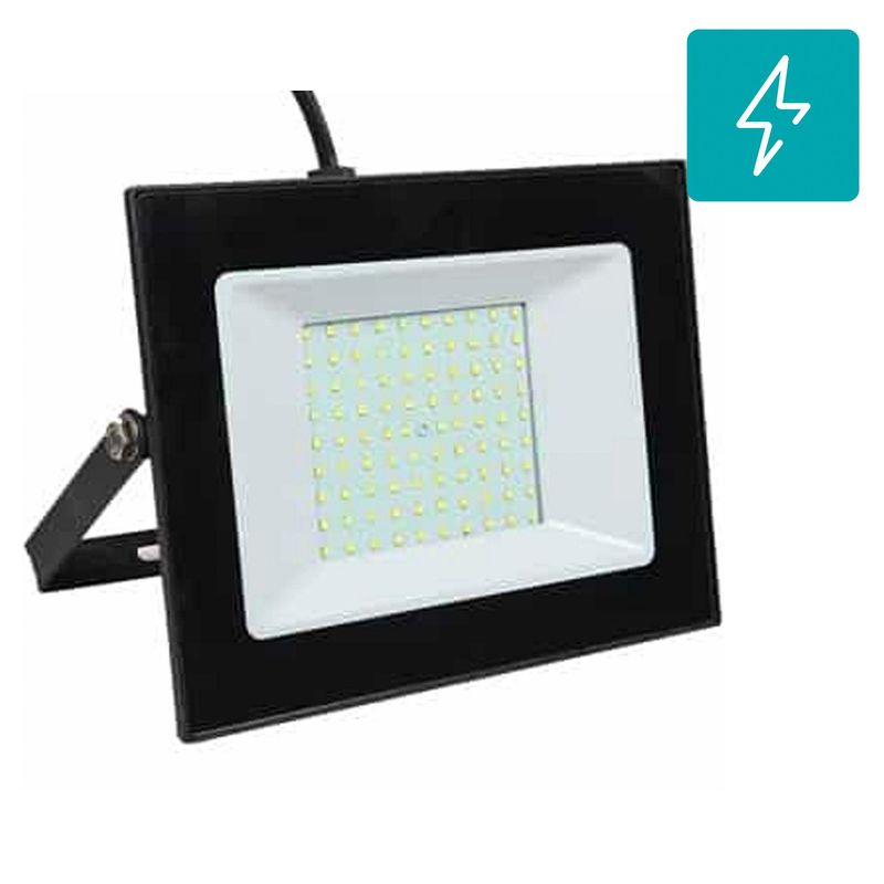 HB LEDS - Proyector de área Led 100 W SMD Cálido