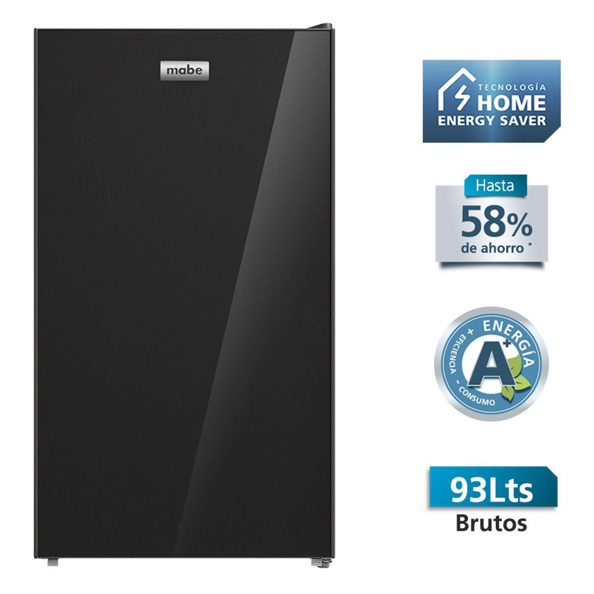 MABE - Frigobar 93 Litros Negro RMF04HV0