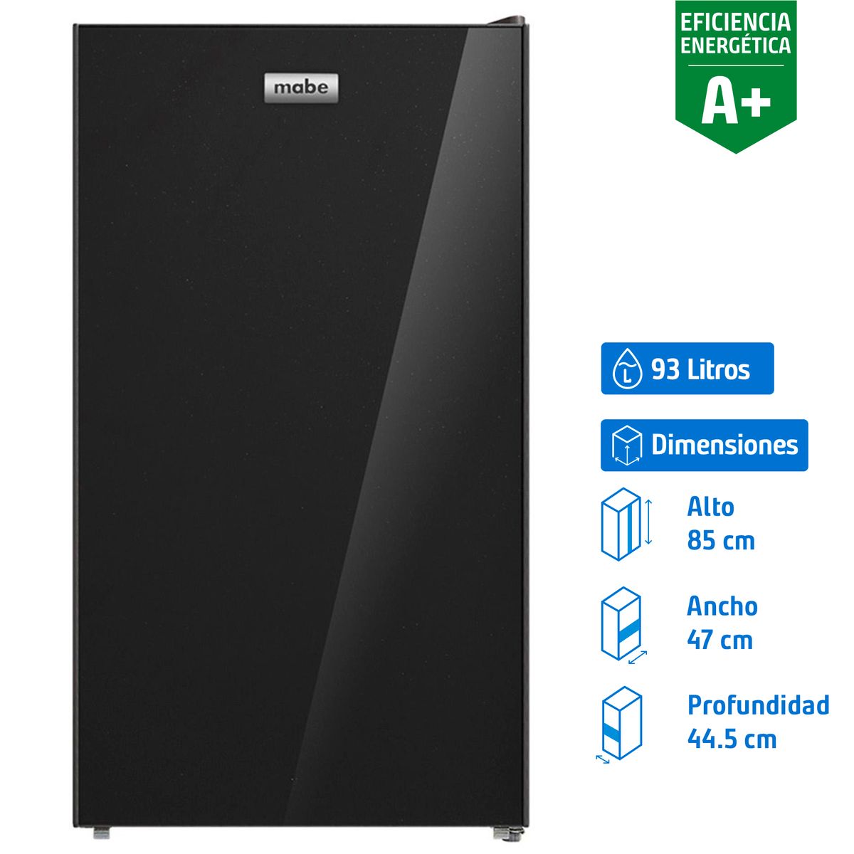 MABE - Frigobar 93 Litros Negro RMF04HV0