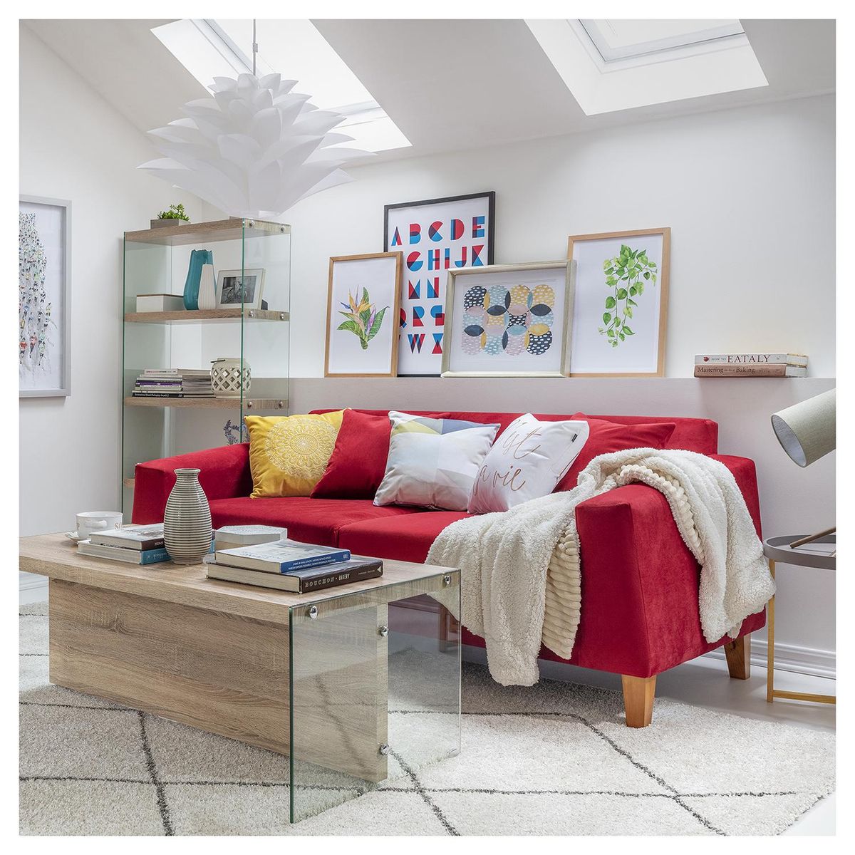 BARRA DESIGN - Sofá 3 cuerpos 196x90x80 cm