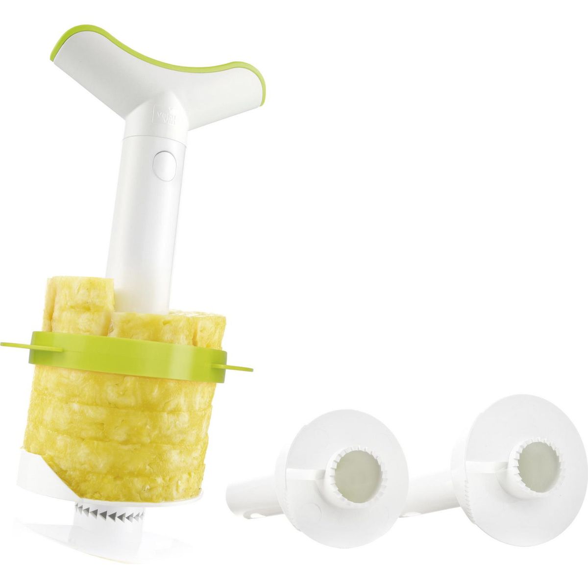 TOMORROW S KITCHEN - Set 3 cortadores de piña plástico