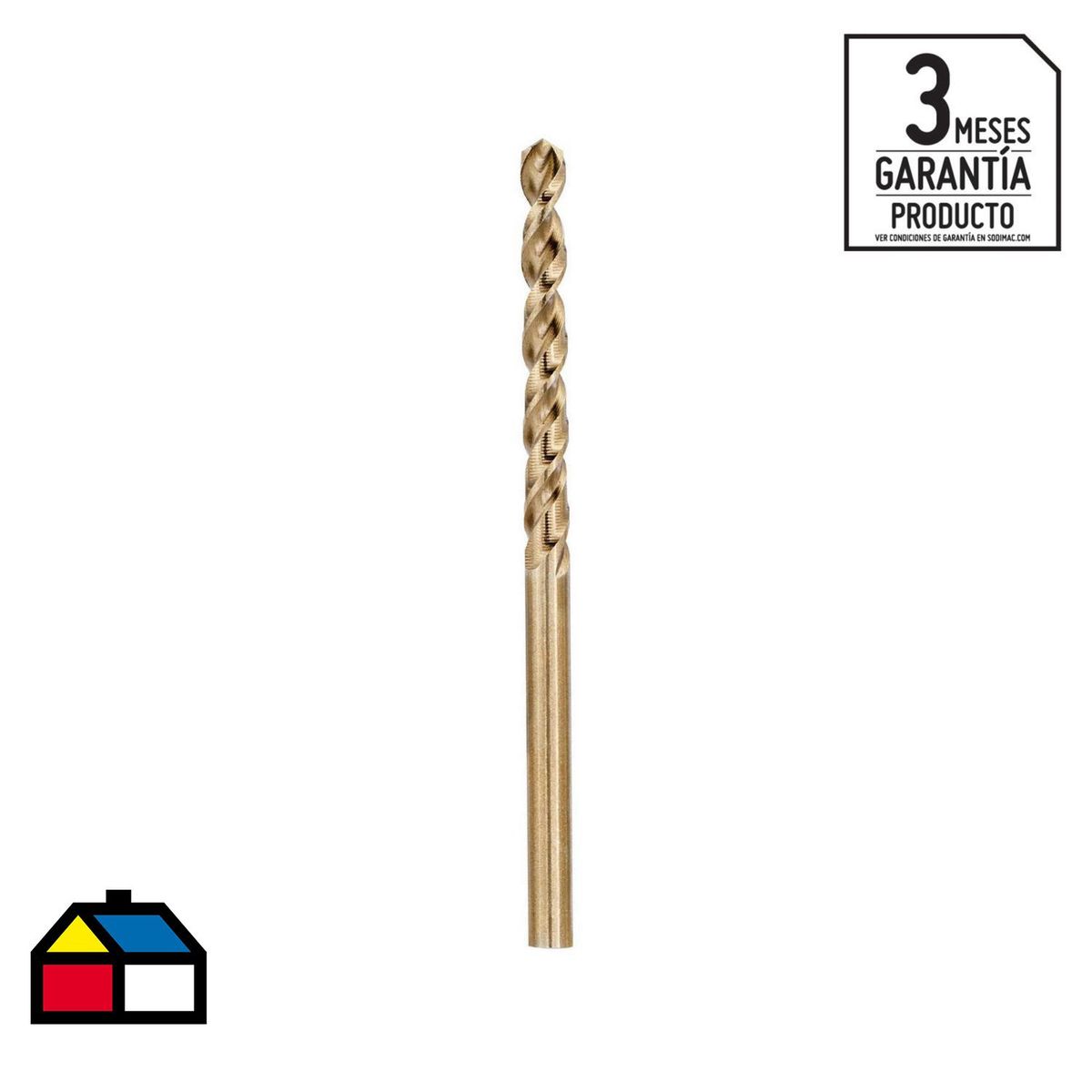 DEWALT - Broca HSS-cobalto 8% -2.5x57 mm 2UN