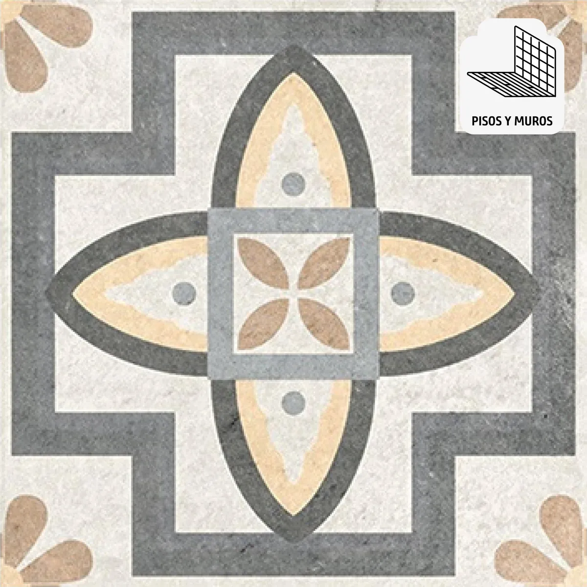 RALOSA - Porcelanato 30x30 cm Malta Multicolor 1.08 m2