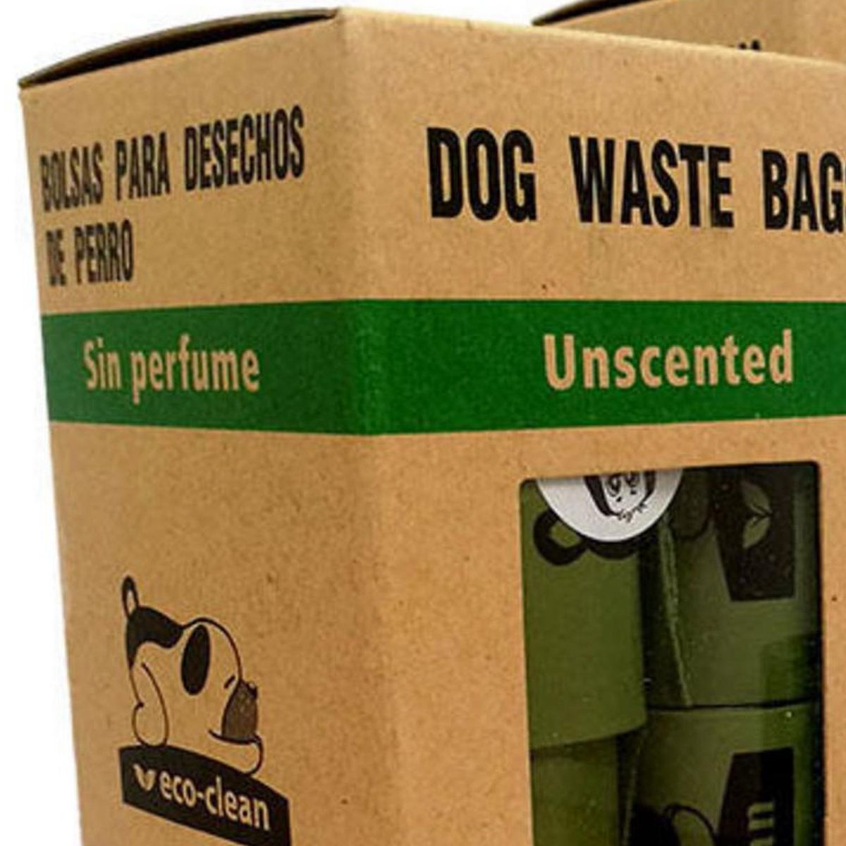 ECO CLEAN - Bolsas sanitarias para perros 8rollos/120uni Biodegradables
