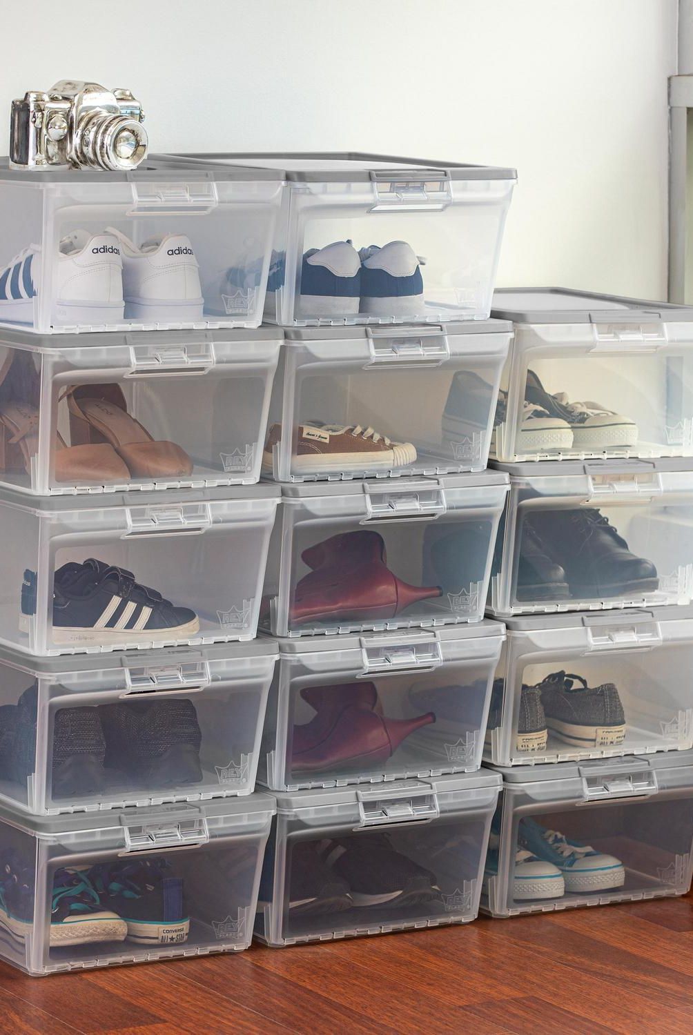 JUST HOME COLLECTION - Caja Organizadora 39.1x17.5x28.8 cm 15 l Crema