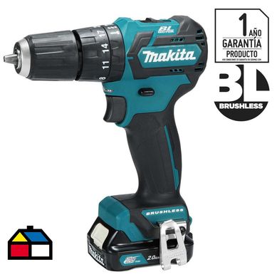 Taladro percutor inalmbrico 10 mm 12V + 2 bateras