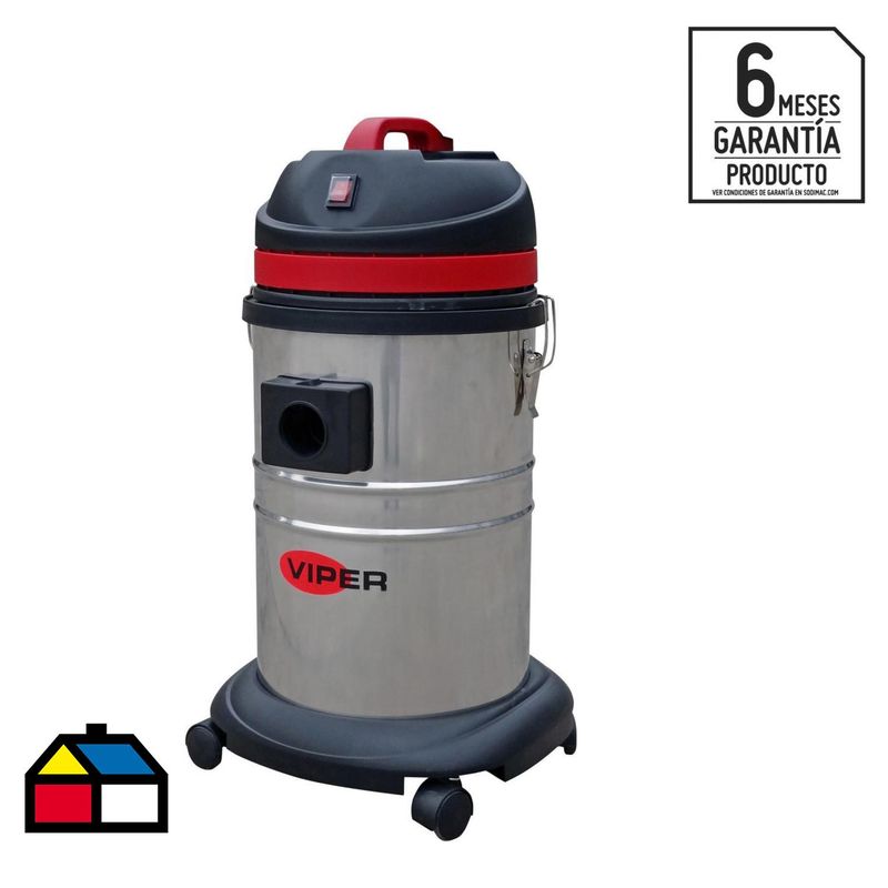 VIPER - Aspiradora Seco Húmedo 1000 W 35 Litros 50000110