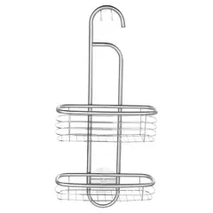 IDESIGN - Organizador ducha aluminio 12x24x57 cm