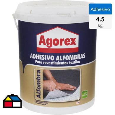 Adhesivo para alfombras Agorex 4,5 kg
