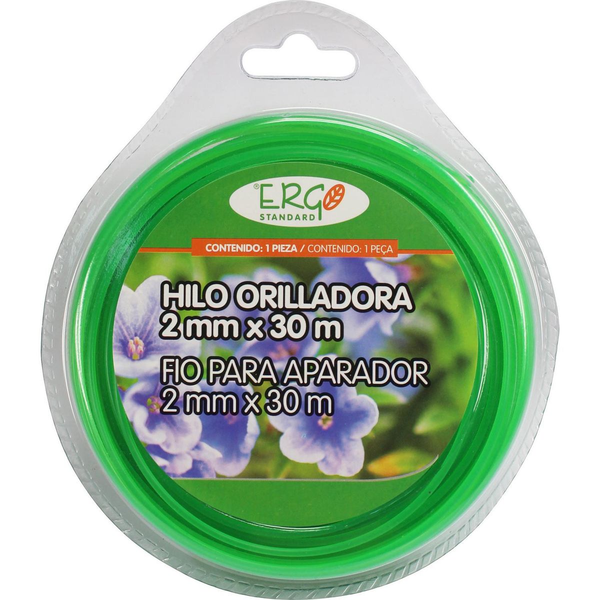 BAUKER - Nylon para orilladora 2,0 mm - largo 30 m