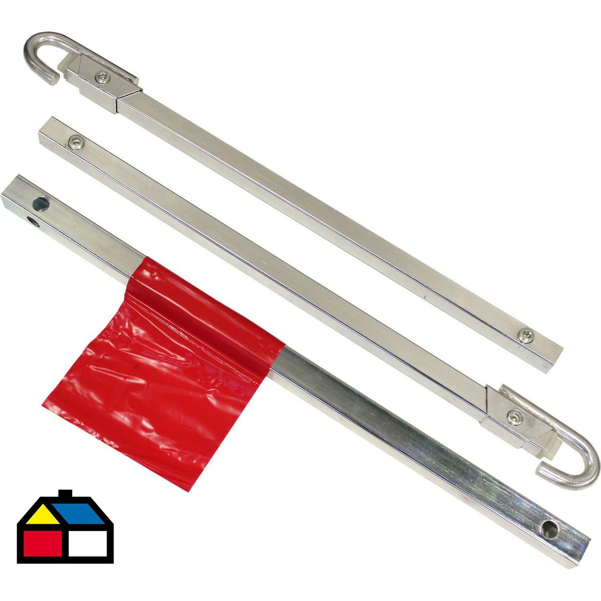 IMBRA - Barra de Remolque Cuadrada Imbra 180 cm para Automóvil