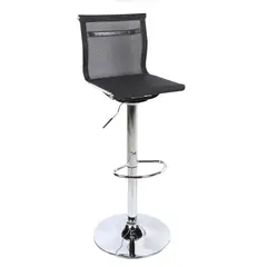 JUST HOME COLLECTION - Silla Bar Alice Negro 40x76x40 cm