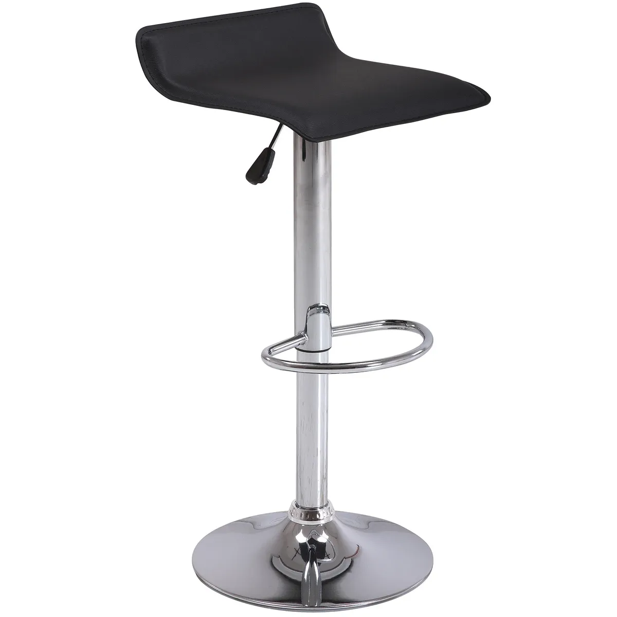 JUST HOME COLLECTION - Silla Bar Enzo Negro 65.5x38x40.5 cm
