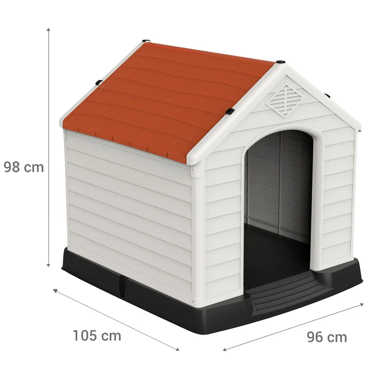 PETIZOOS - Casa de Perro Talla XL 98x96x105 cm