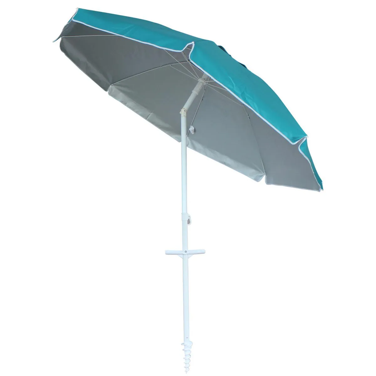 KLIMBER - Quitasol Playa Acero 2x2.05 metros Variados