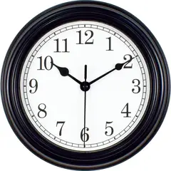 CASA BONITA - Reloj antique 22x22 Negro y blanco