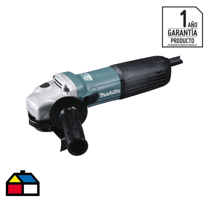 MAKITA - Esmeril angular eléctrico 4,5" 1100W