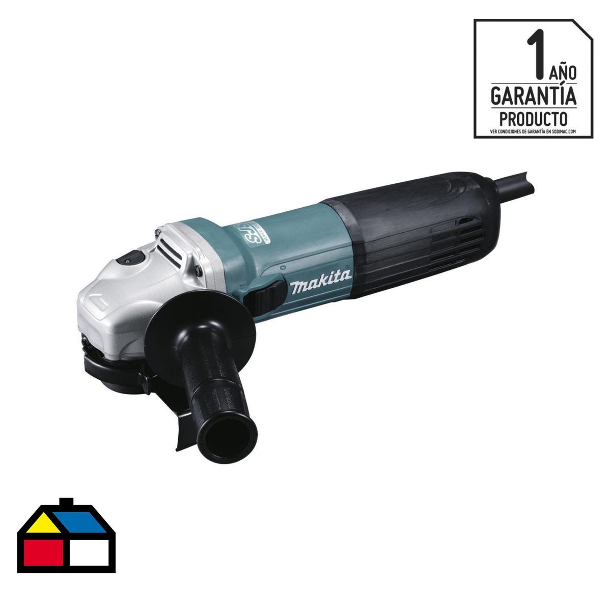 Esmeril angular eléctrico 4,5" 1100W, marca MAKITA - Foto Principal