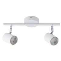 Barra Tank 2 Luces Plástico Blanco