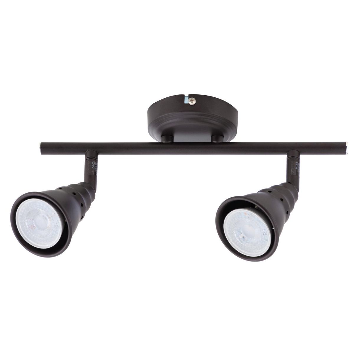 BP ILUMINACION - Barra Led Terra 2 Luces Metal Café