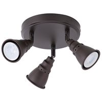 Barra Led Terra 3 Luces Metal Café