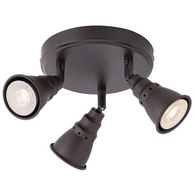 Imagen 2 del producto Barra Led Terra 3 Luces Metal Café